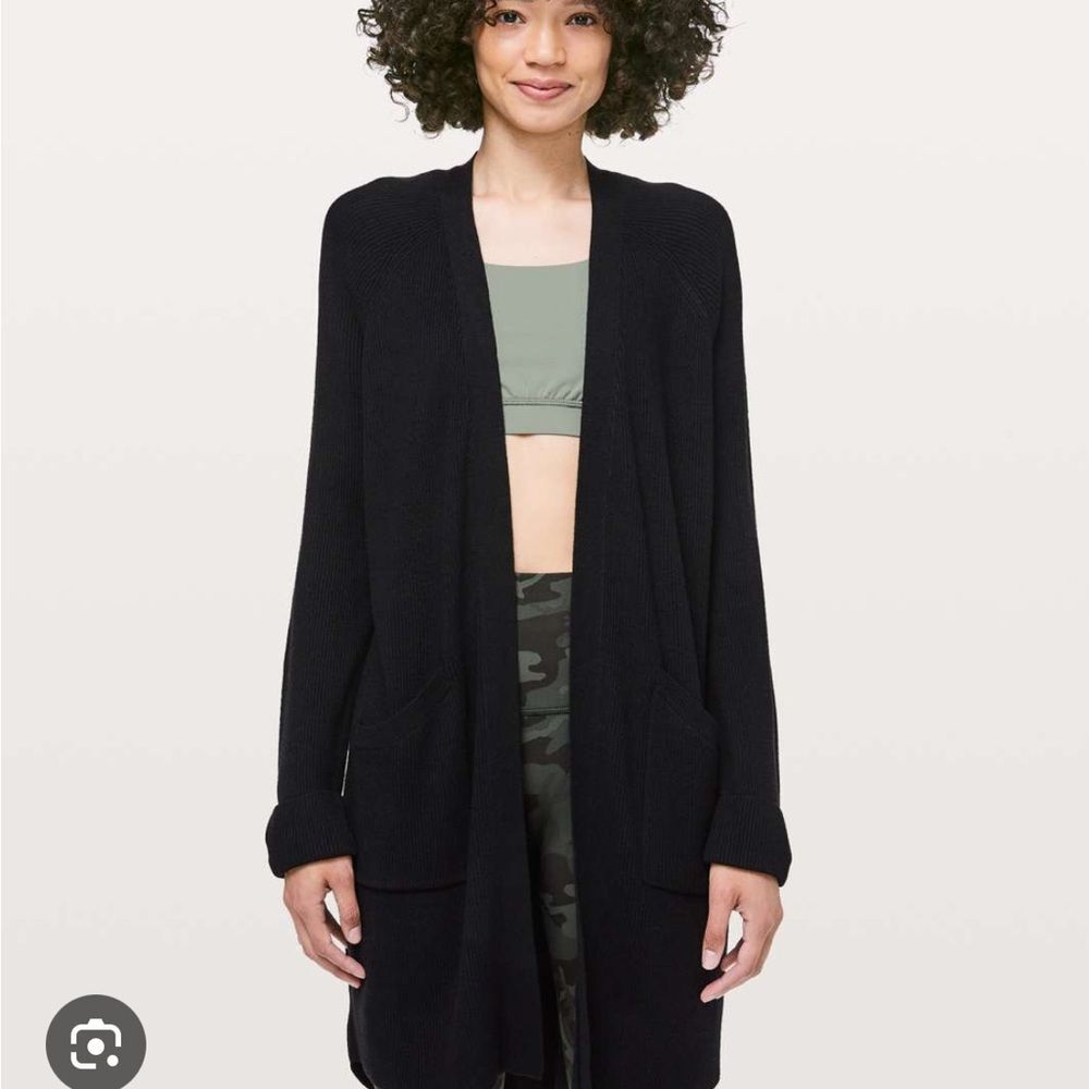 Lululemon Cashmere Blend Still at Ease Sweater Wrap